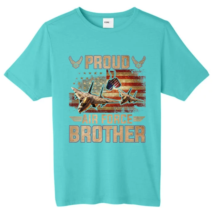 Proud Air Force Brother Veterans Day ChromaSoft Performance T-Shirt