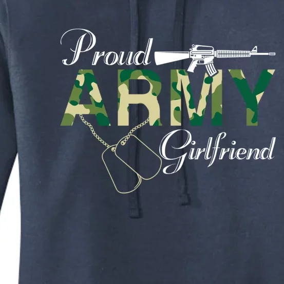 Proud Army Friend Army Friend Gift Army Graduation Cool Gift Women's Pullover Hoodie