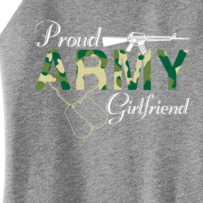 Proud Army Friend Army Friend Gift Army Graduation Cool Gift Women’s Perfect Tri Rocker Tank