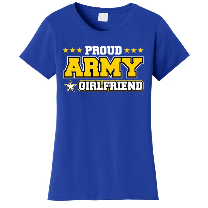 Proud Army Friend Gift Us Military Friend Family Women's T-Shirt