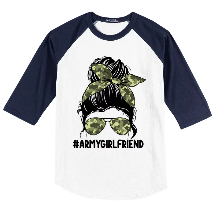 Proud Army Friend Tee For Army Wives Army Gift Baseball Sleeve Shirt