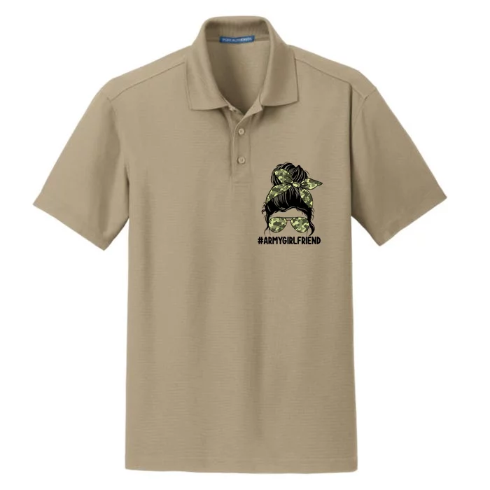 Proud Army Friend Tee For Army Wives Army Gift Dry Zone Grid Performance Polo