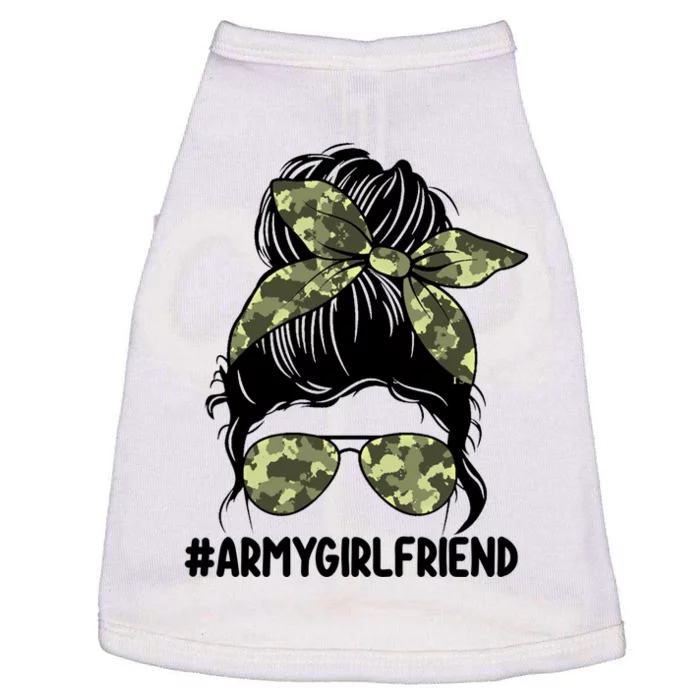 Proud Army Friend Tee For Army Wives Army Gift Doggie Tank