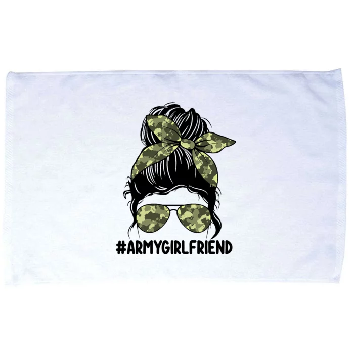 Proud Army Friend Tee For Army Wives Army Gift Microfiber Hand Towel