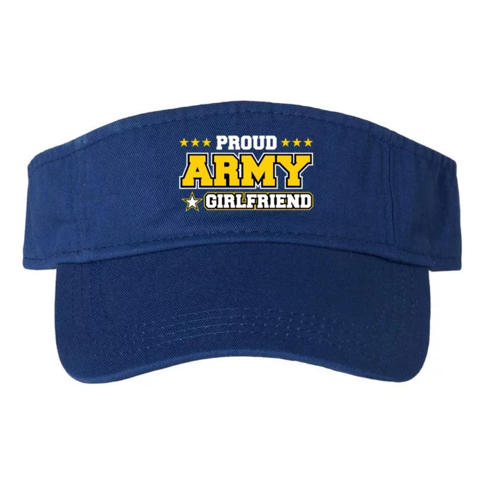 Proud Army Friend Us Military Friend Family Gift Valucap Bio-Washed Visor