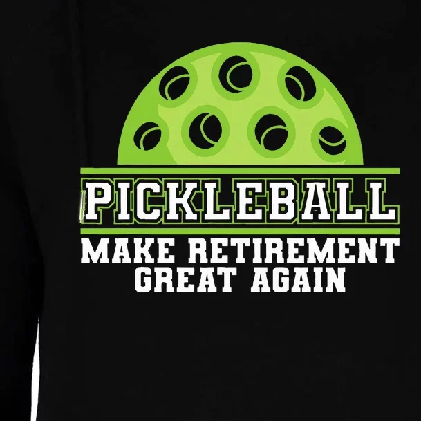 Pickleball Art For Women Pickleball Player Pickle Ball Womens Funnel Neck Pullover Hood