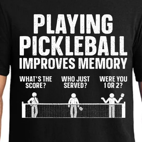 Pickleball Art For Paddle Sport Pickleball Lover Pajama Set