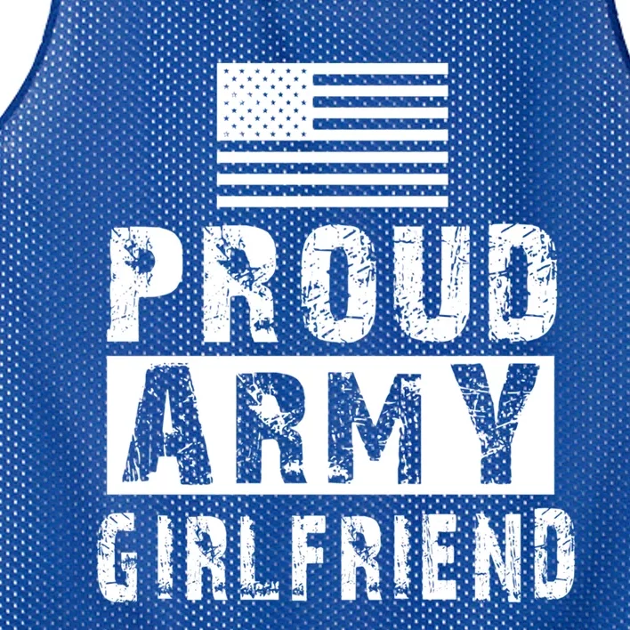 Proud Army Friend Family Military Appreciation Graphic Great Gift Mesh Reversible Basketball Jersey Tank