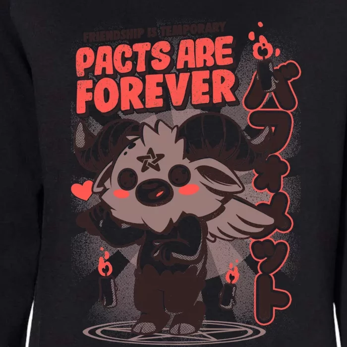 Pacts Are Forever Womens California Wash Sweatshirt