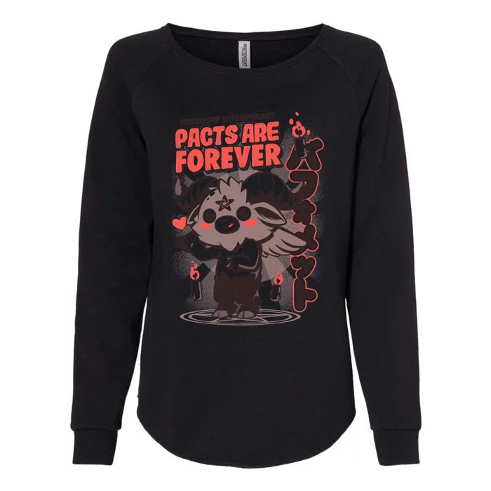 Pacts Are Forever Womens California Wash Sweatshirt