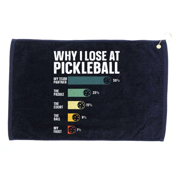 Pickleball Art For Pickleball Plaryer Pickleball Grommeted Golf Towel