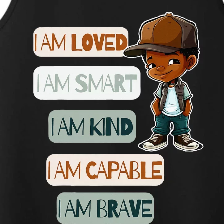 Positive Affirmations For African American Performance Tank