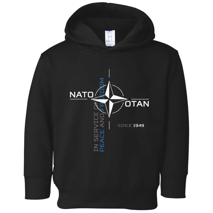 Peace And Freedom Otan Nato Toddler Hoodie