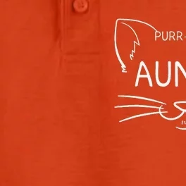 Purrfect Aunty Funny Cat Lover Aunt Aunties Kitty Owner Dry Zone Grid Performance Polo