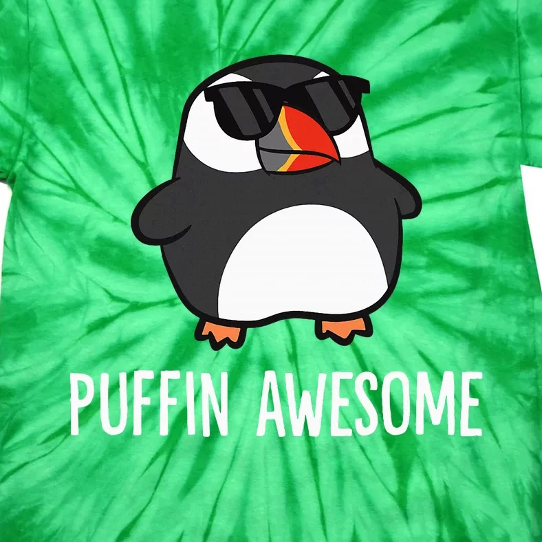 Puffin Awesome Funny Sea Bird Puffins Tie-Dye T-Shirt