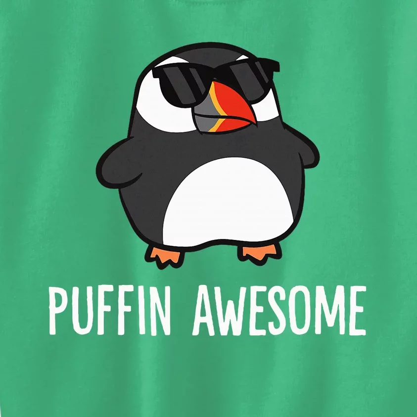 Puffin Awesome Funny Sea Bird Puffins Kids Sweatshirt