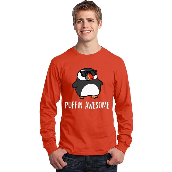 Puffin Awesome Funny Sea Bird Puffins Tall Long Sleeve T-Shirt