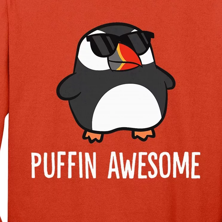 Puffin Awesome Funny Sea Bird Puffins Tall Long Sleeve T-Shirt