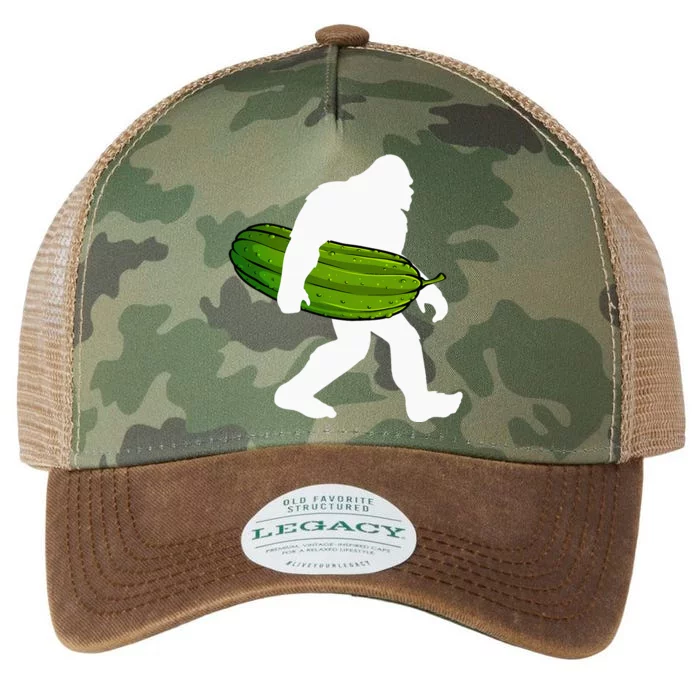 Pickle Art For Women Bigfoot Cucumber Legacy Tie Dye Trucker Hat