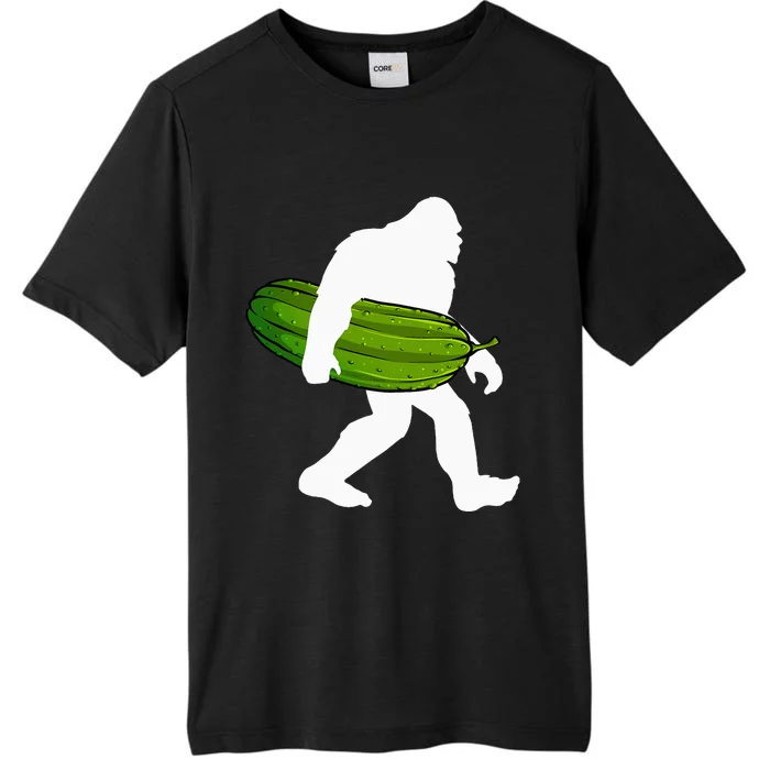 Pickle Art For Women Bigfoot Cucumber ChromaSoft Performance T-Shirt