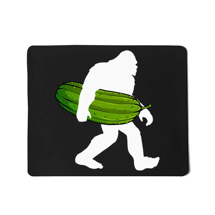 Pickle Art For Women Bigfoot Cucumber Mousepad