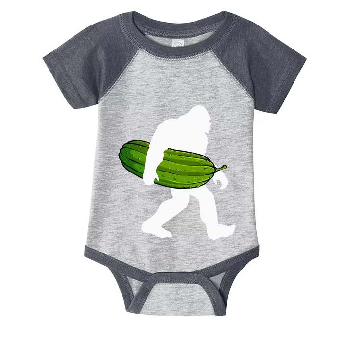 Pickle Art For Women Bigfoot Cucumber Infant Baby Jersey Bodysuit