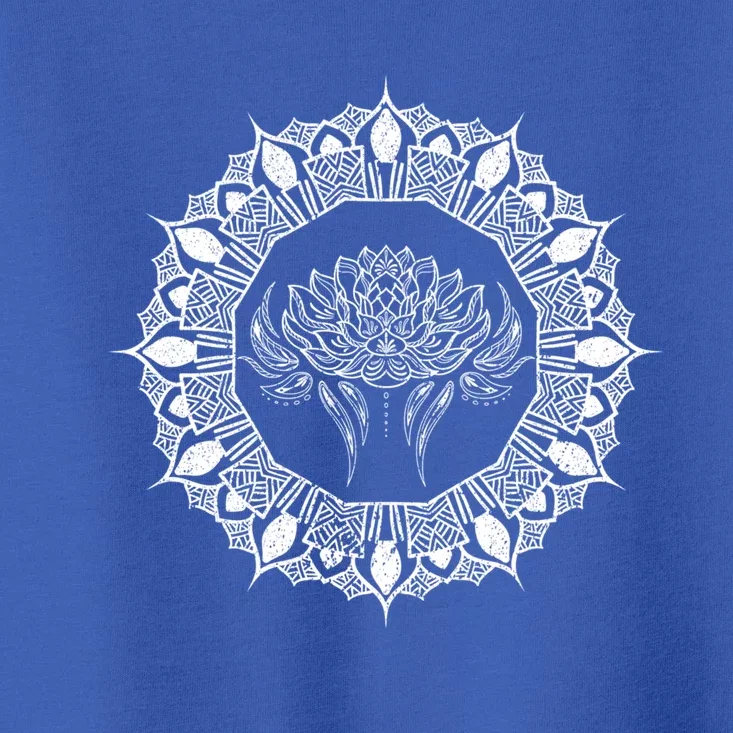 Prana Art Fractal Geometry Spiritual Yoga Lotus Dala Gift Toddler T-Shirt