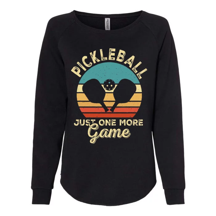 Pickleball Art For Women Paddle Pickleball Player Womens California Wash Sweatshirt