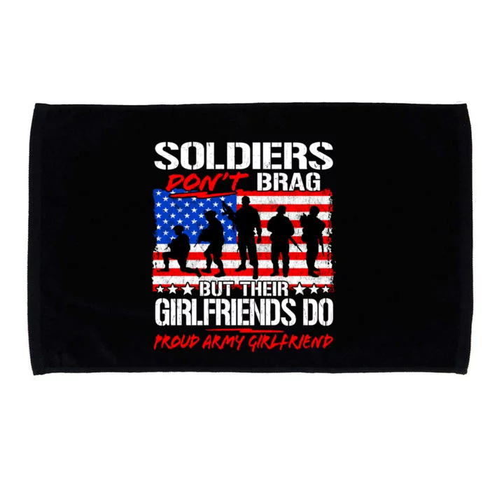 Proud Army Friend Meaningful Gift Soldiers Don't Brag Military Lover Cool Gift Microfiber Hand Towel