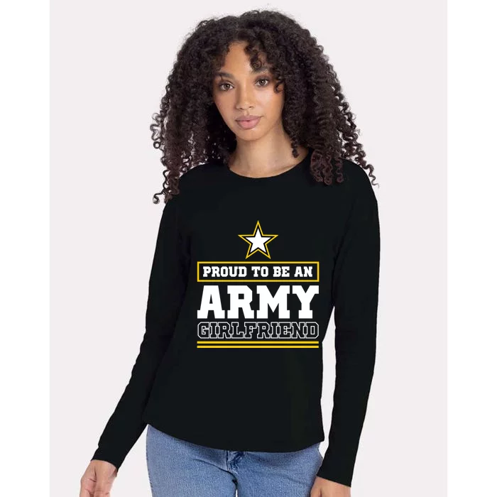 Proud Army Friend Proud To Be An Army Friend Funny Gift Womens Cotton Relaxed Long Sleeve T-Shirt