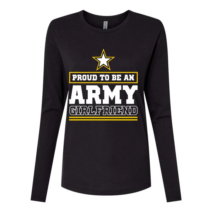 Proud Army Friend Proud To Be An Army Friend Funny Gift Womens Cotton Relaxed Long Sleeve T-Shirt