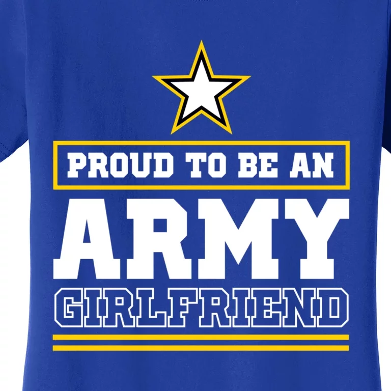 Proud Army Friend Proud To Be An Army Friend Funny Gift Women's T-Shirt