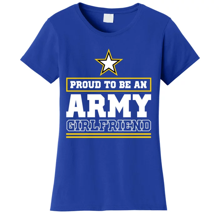 Proud Army Friend Proud To Be An Army Friend Funny Gift Women's T-Shirt