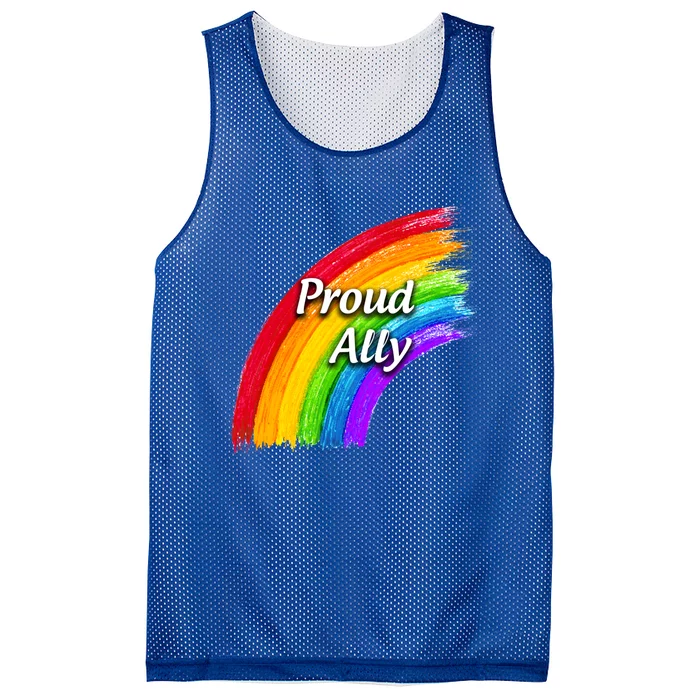 Proud Ally Funny Gift Love Is Love Lgbt Flower Funny Gift Lgbt Pride Funny Gift Mesh Reversible Basketball Jersey Tank