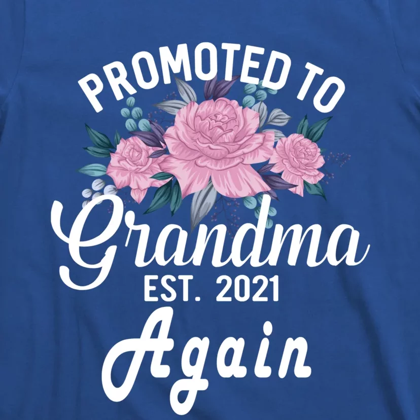 Pregnancy Announcet For GrandparentsPromoted To Grandma Gift T-Shirt