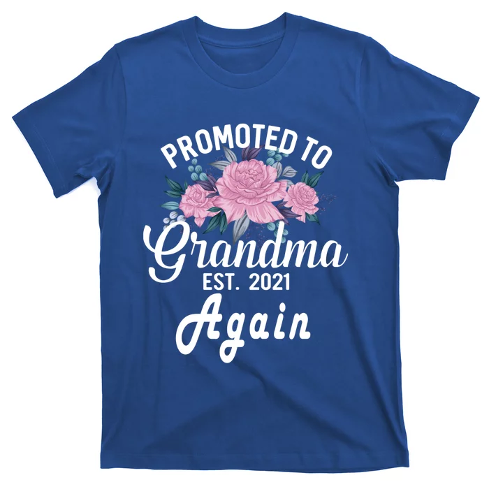 Pregnancy Announcet For GrandparentsPromoted To Grandma Gift T-Shirt