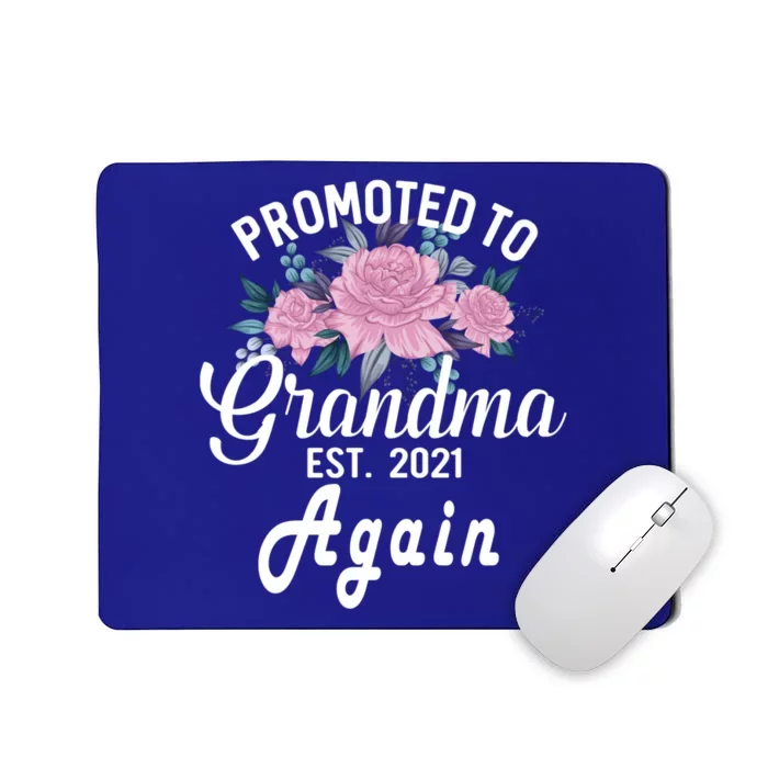 Pregnancy Announcet For GrandparentsPromoted To Grandma Gift Mousepad