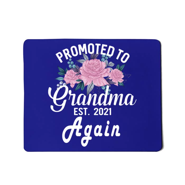 Pregnancy Announcet For GrandparentsPromoted To Grandma Gift Mousepad