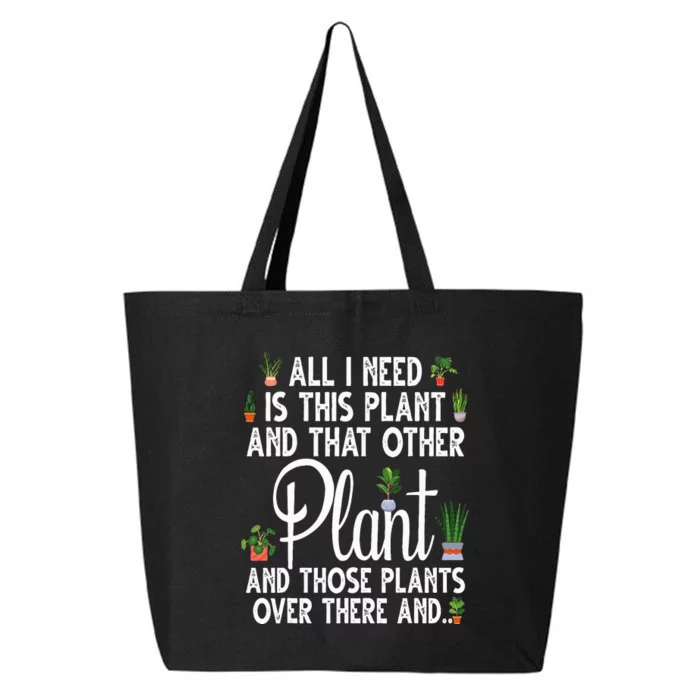 Plant Art For  Gardening Plant Lover Gardener 25L Jumbo Tote