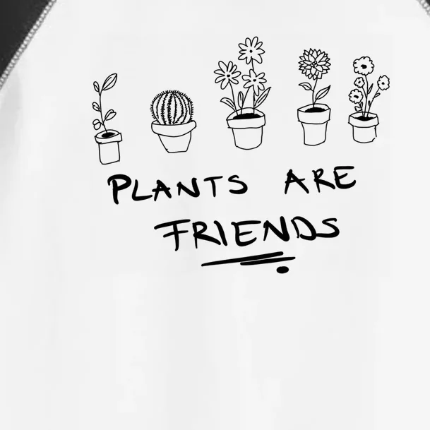 Plants Are Friends Toddler Fine Jersey T-Shirt