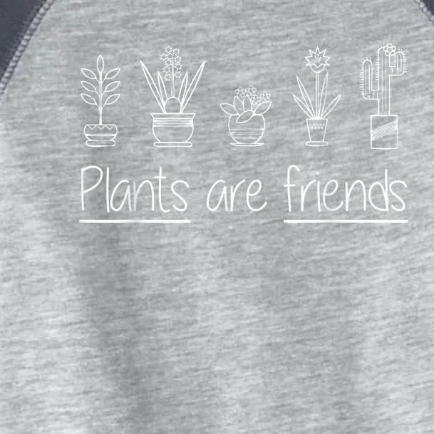 Plants Are Friends Toddler Fine Jersey T-Shirt