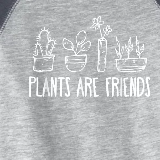 Plants Are Friends Toddler Fine Jersey T-Shirt