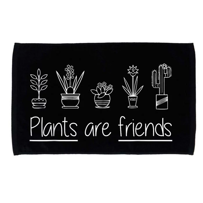 Plants Are Friends Microfiber Hand Towel