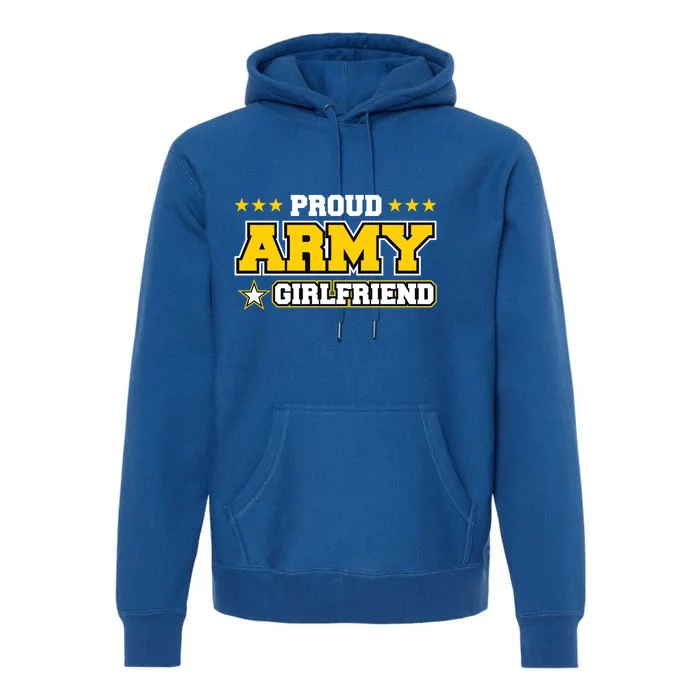 Proud Army Friend Gift Us Military Friend Family Premium Hoodie