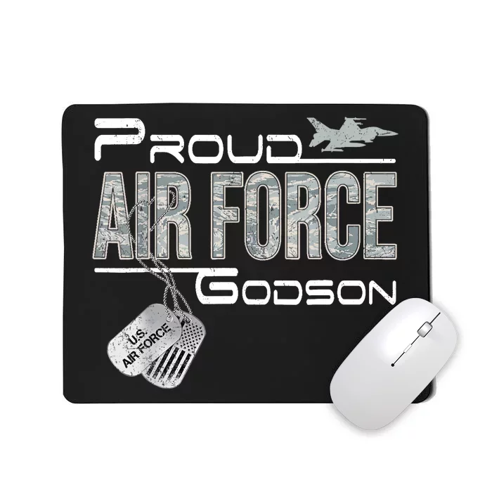 Proud Air Force Godson US Air Force Graduation Godson Mousepad