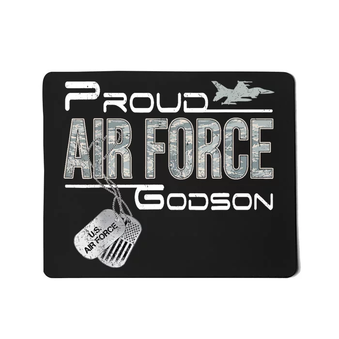 Proud Air Force Godson US Air Force Graduation Godson Mousepad