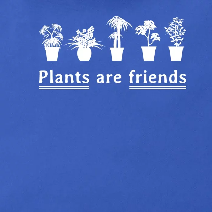 Plants Are Friends Zip Tote Bag