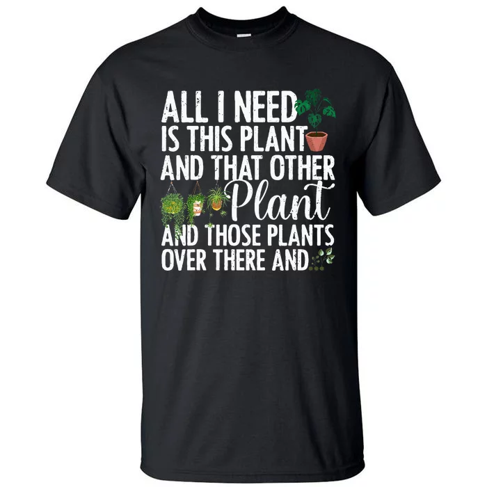 Plant Art For Women Gardening Plant Tall T-Shirt