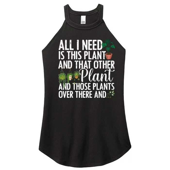 Plant Art For Women Gardening Plant Women’s Perfect Tri Rocker Tank