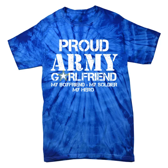 Proud Army Friend Gift Military Friend My Hero Tie-Dye T-Shirt